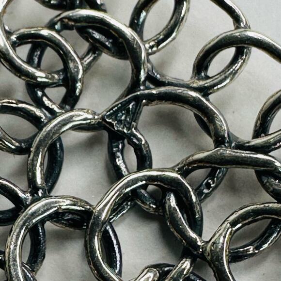 Silpada Sterling Silver Woven Swirl Tear Drop Earrings - Picture 6 of 7